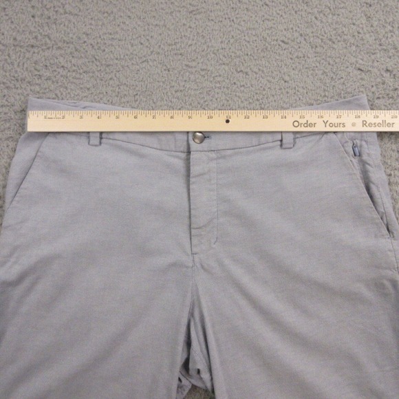 Lululemon Commission Short *Qwick Oxford 9" size 36 Chino M7AFZS‎ Blue - Picture 8 of 12